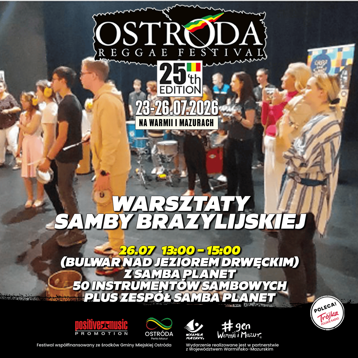 Warsztaty samby brazylijskiej